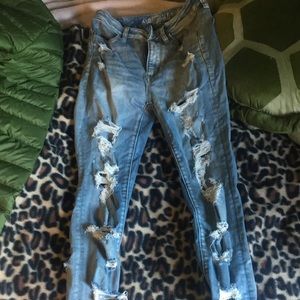 Super Hi-Rise American Eagle Jegging Size 2 X-long